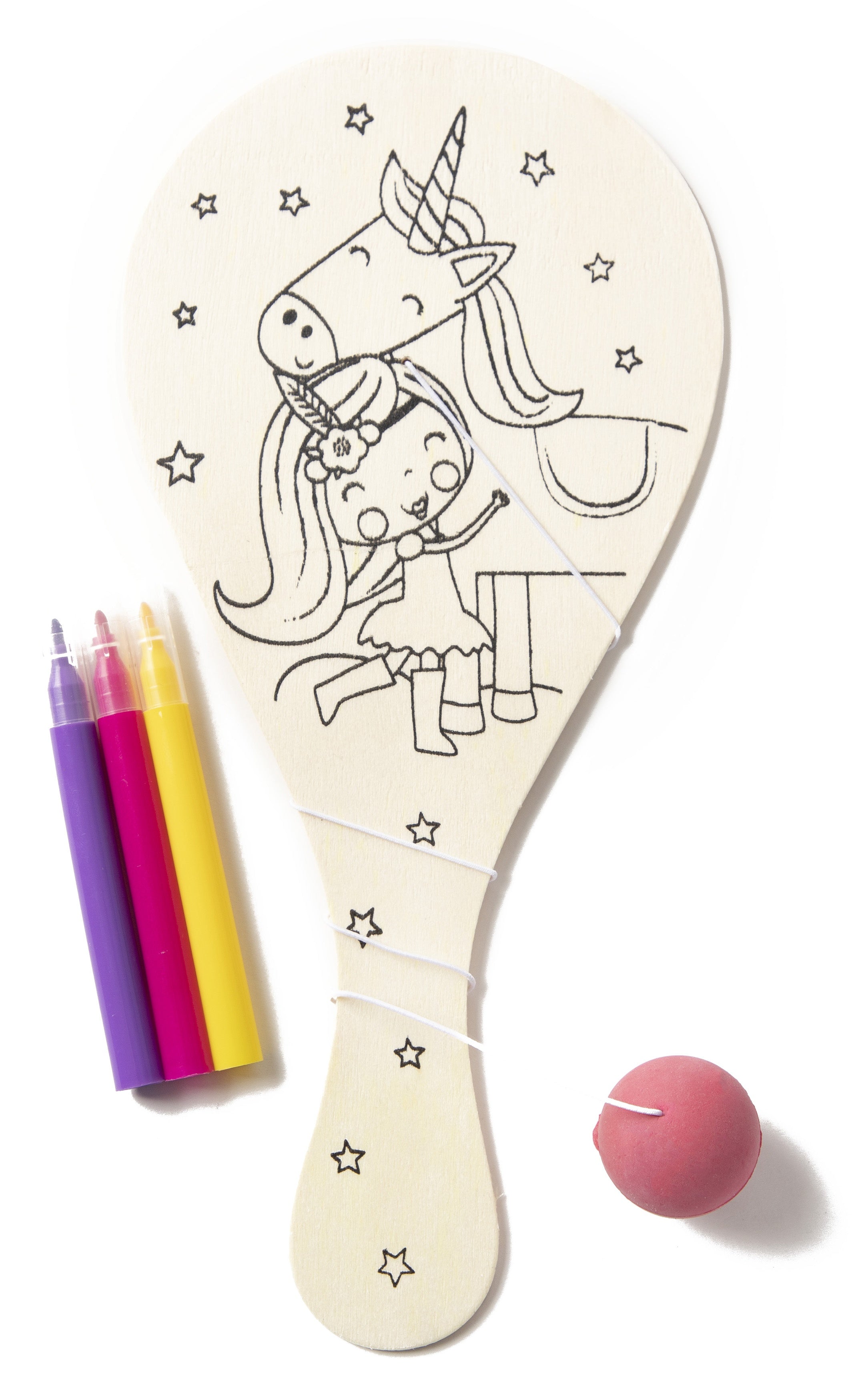 CousinDIY Paddle Ball Assortment-Mermaid & Unicorn