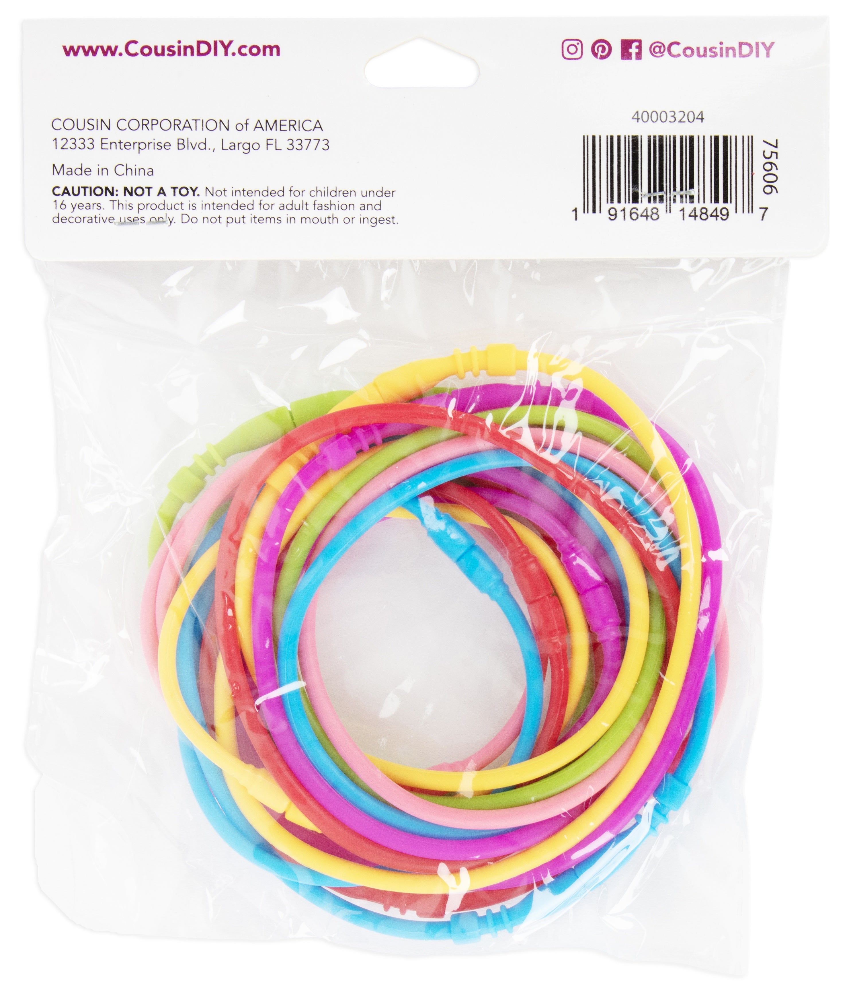 CousinDIY Rainbow Bracelet & Necklace Set