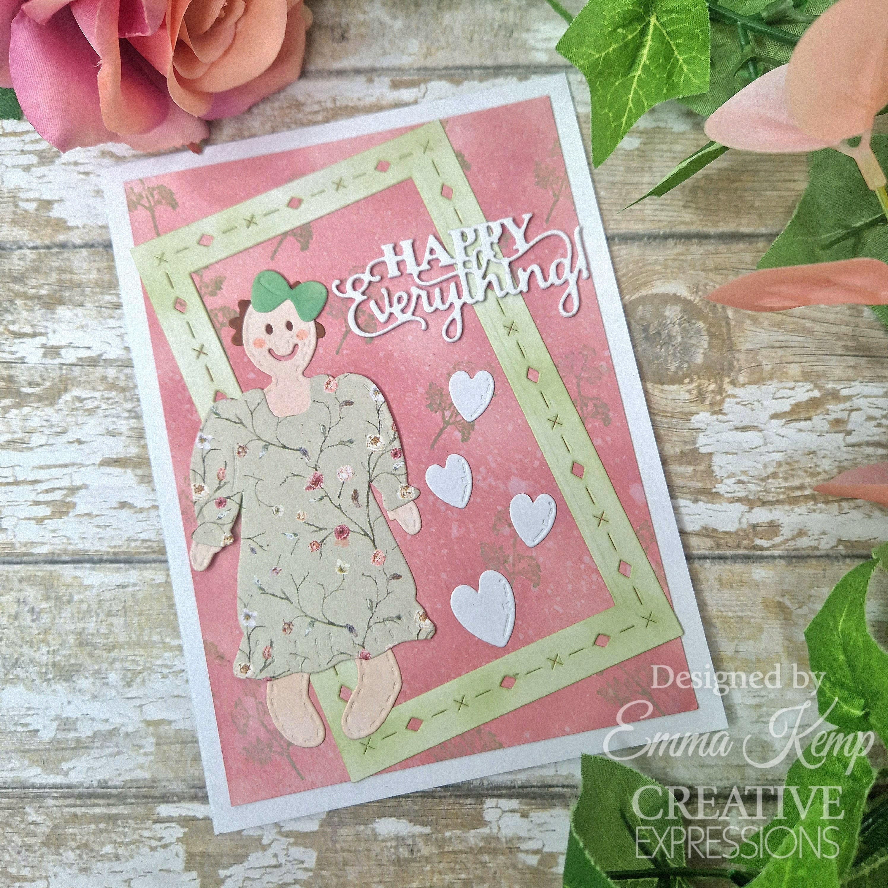 Creative Expressions Craft Die By Sam Poole-Decorative Frame - Shabby Basics