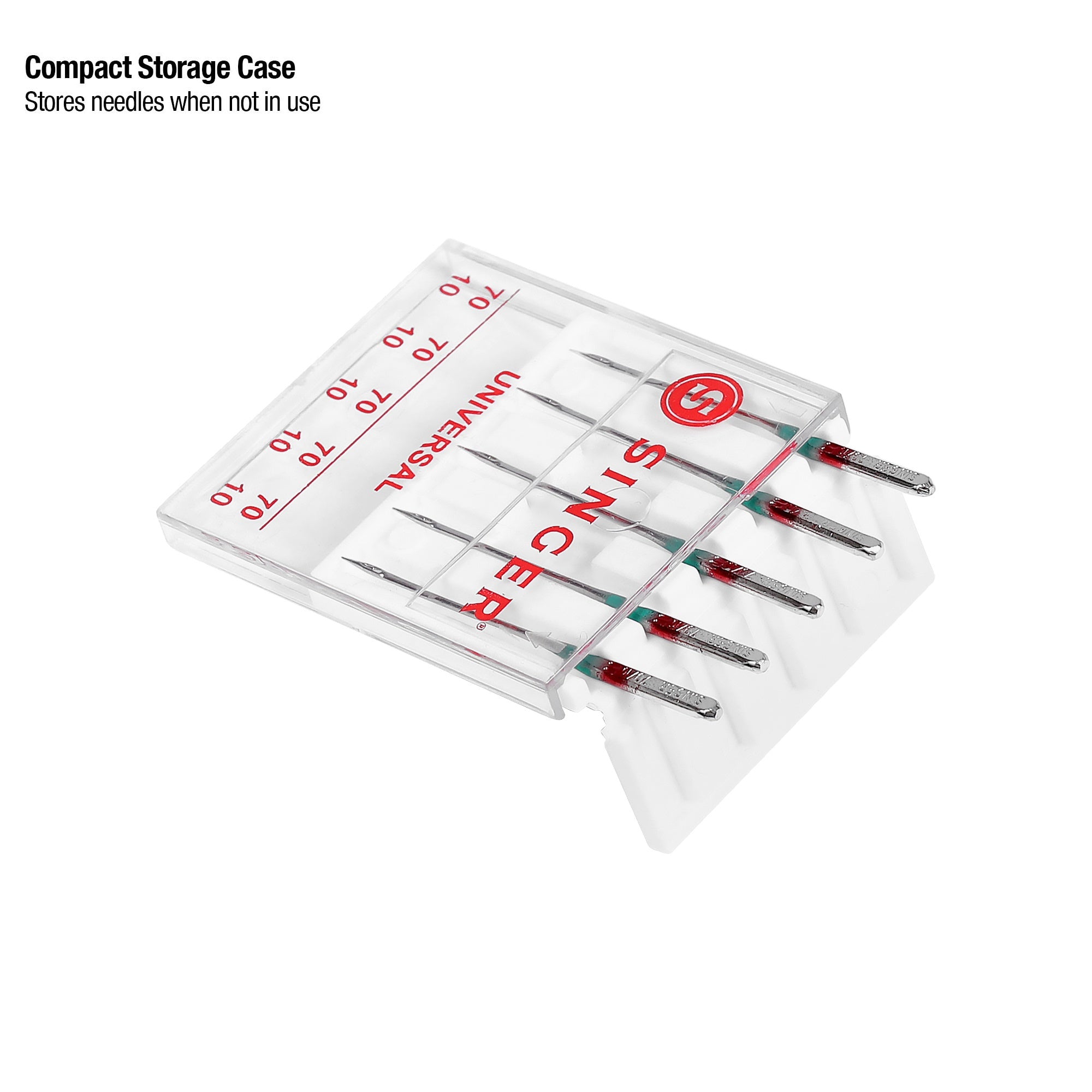 SINGER Universal Regular Point Machine Needles-Size 10/70 5/Pkg