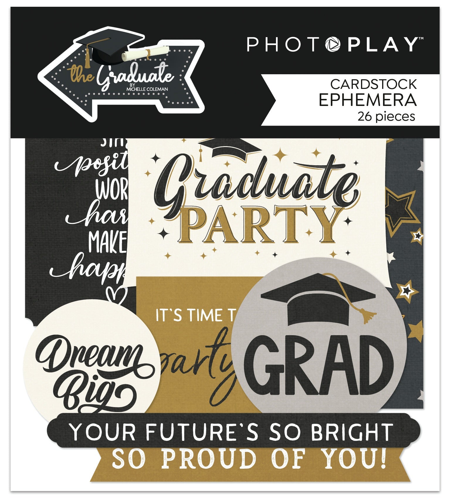 The Graduate Ephemera Cardstock Die-Cuts-The Graduate