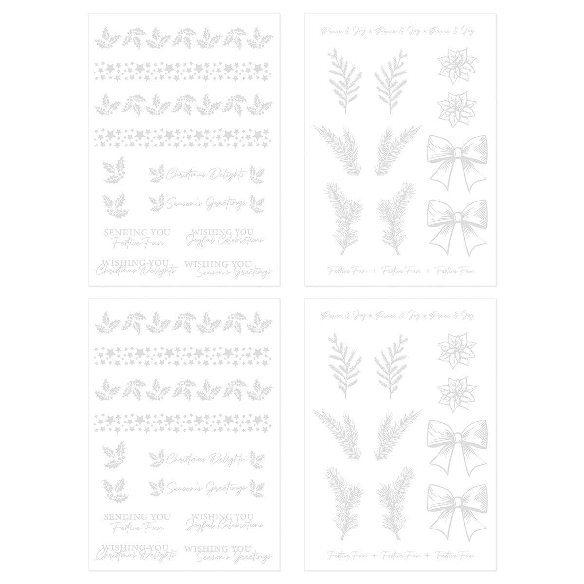 Tonic Studios Foil Fusion Adhesive Sheet-Timeless Tiding