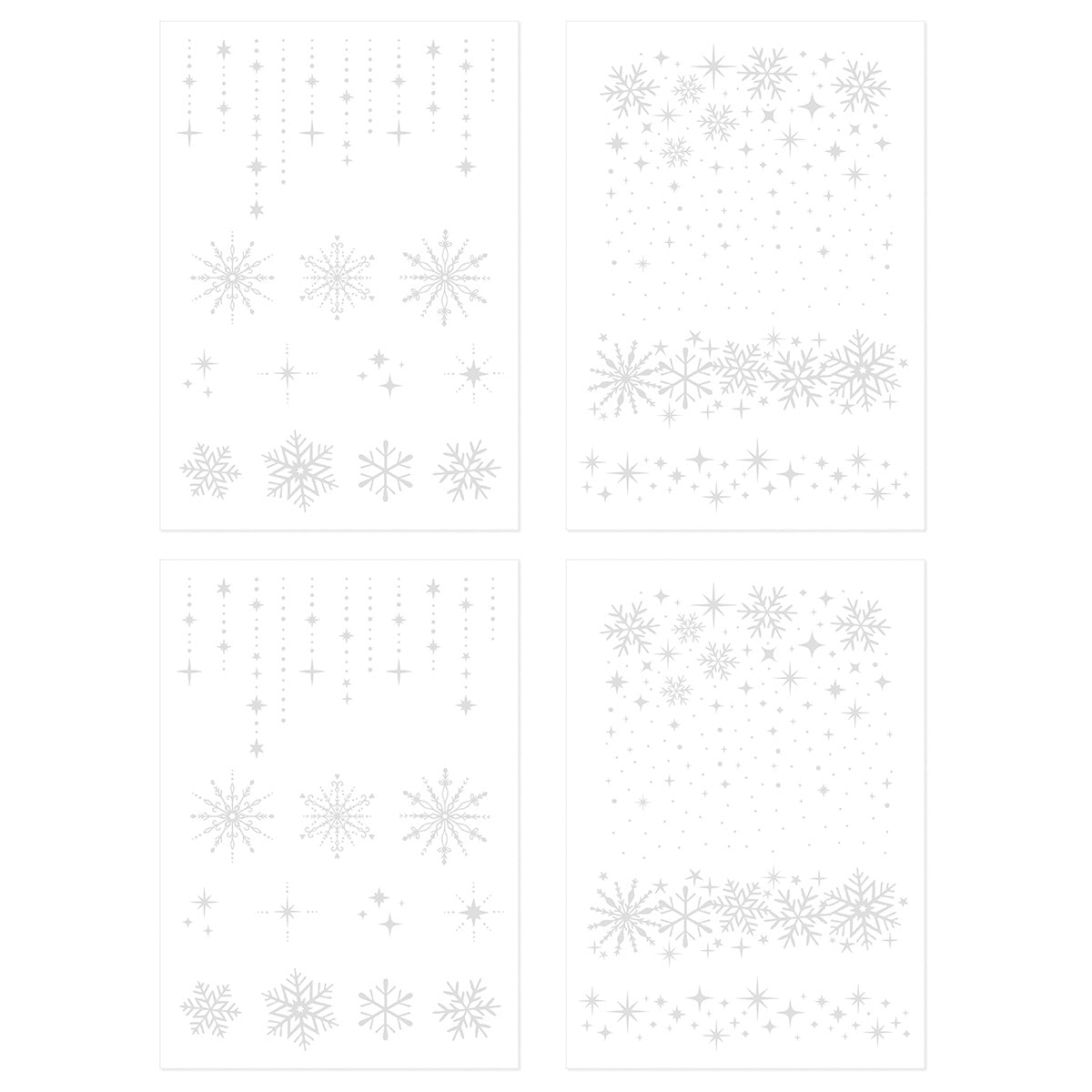 Tonic Studios Foil Fusion Adhesive Sheet-Winter's Veil