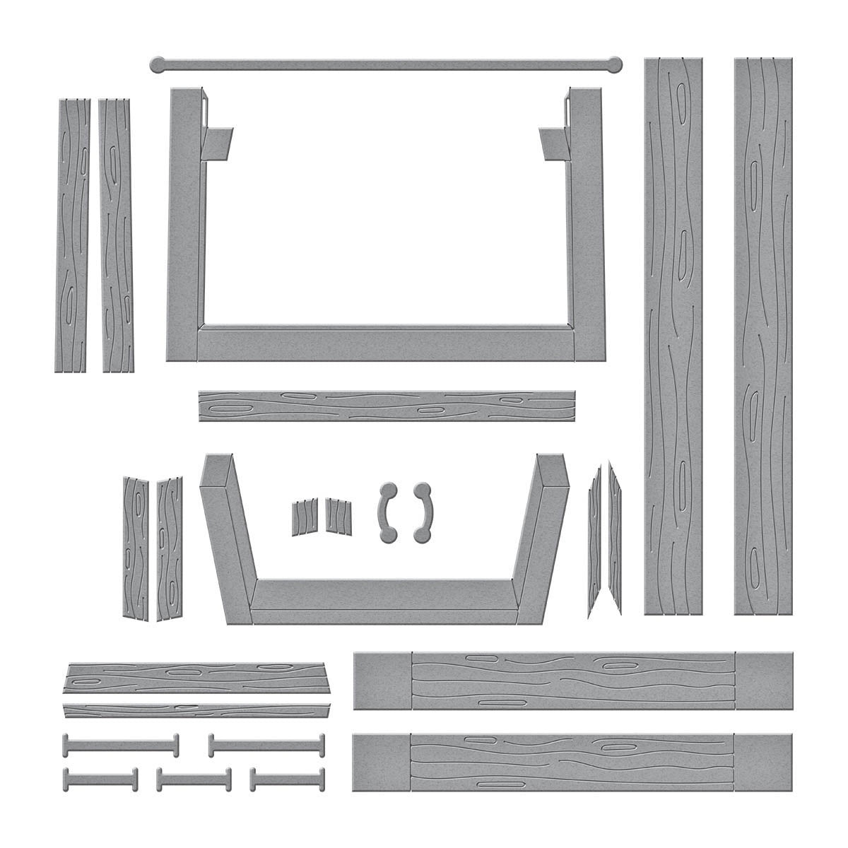 Spellbinders Etched Dies By Annie Williams-Propagation Garden Frames