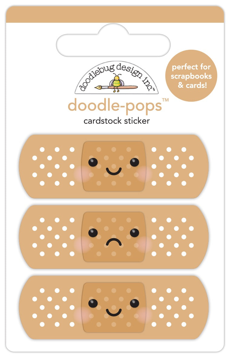 Doodlebug Doodle-Pops 3D Sticker-All Better