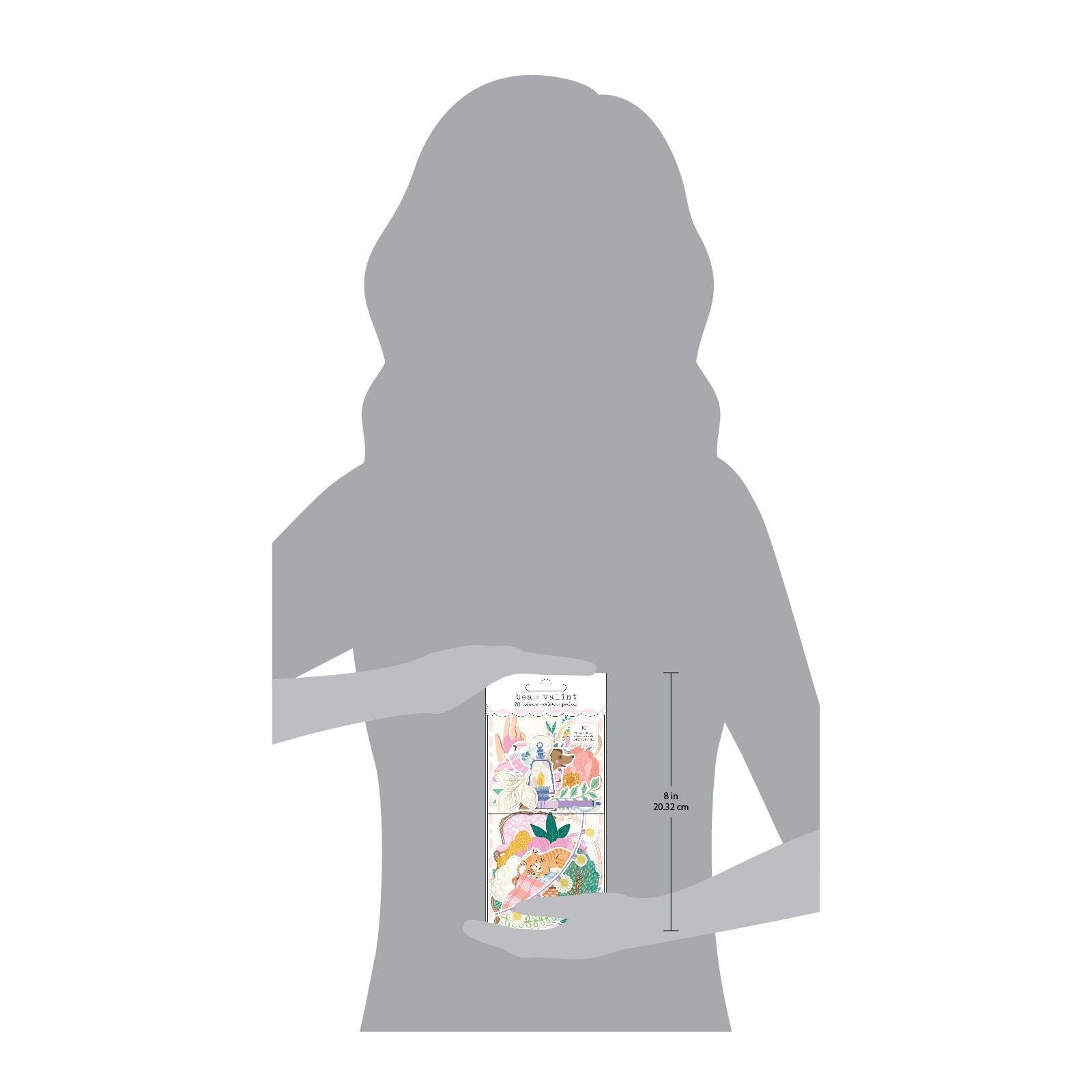 Bo Bunny Charmed Chronicles Puffy Stickers-Icons