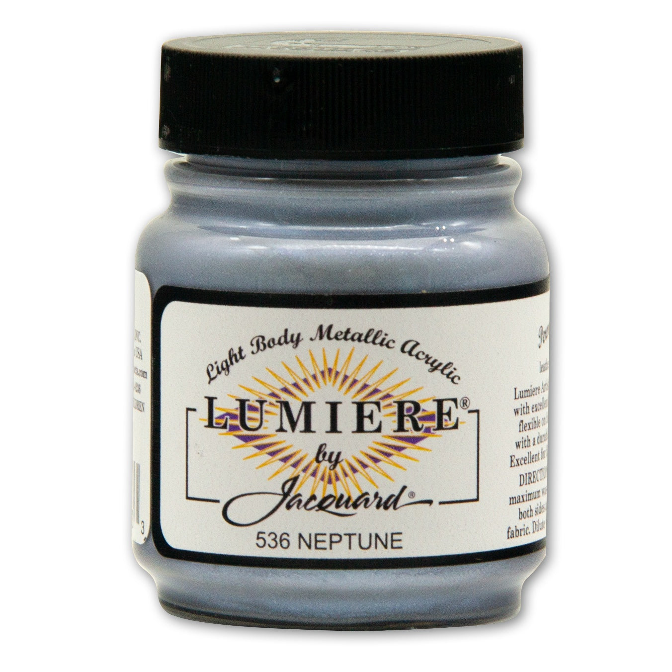 Jacquard Lumiere Metallic Acrylic Paint 2.25oz-Neptune