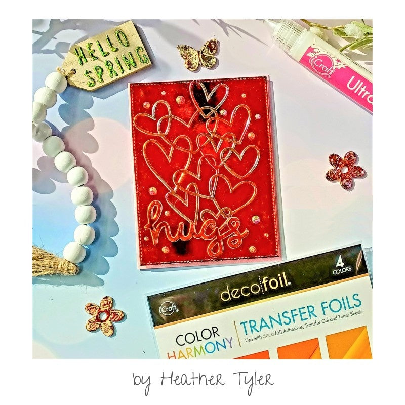 Deco Foil Harmony Foil Pack 6"X6" 20/Pkg-Shades Of Orange