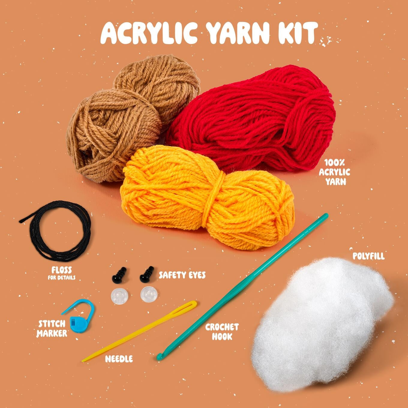 Bucilla Amigurumi Kit-5" - Pizza
