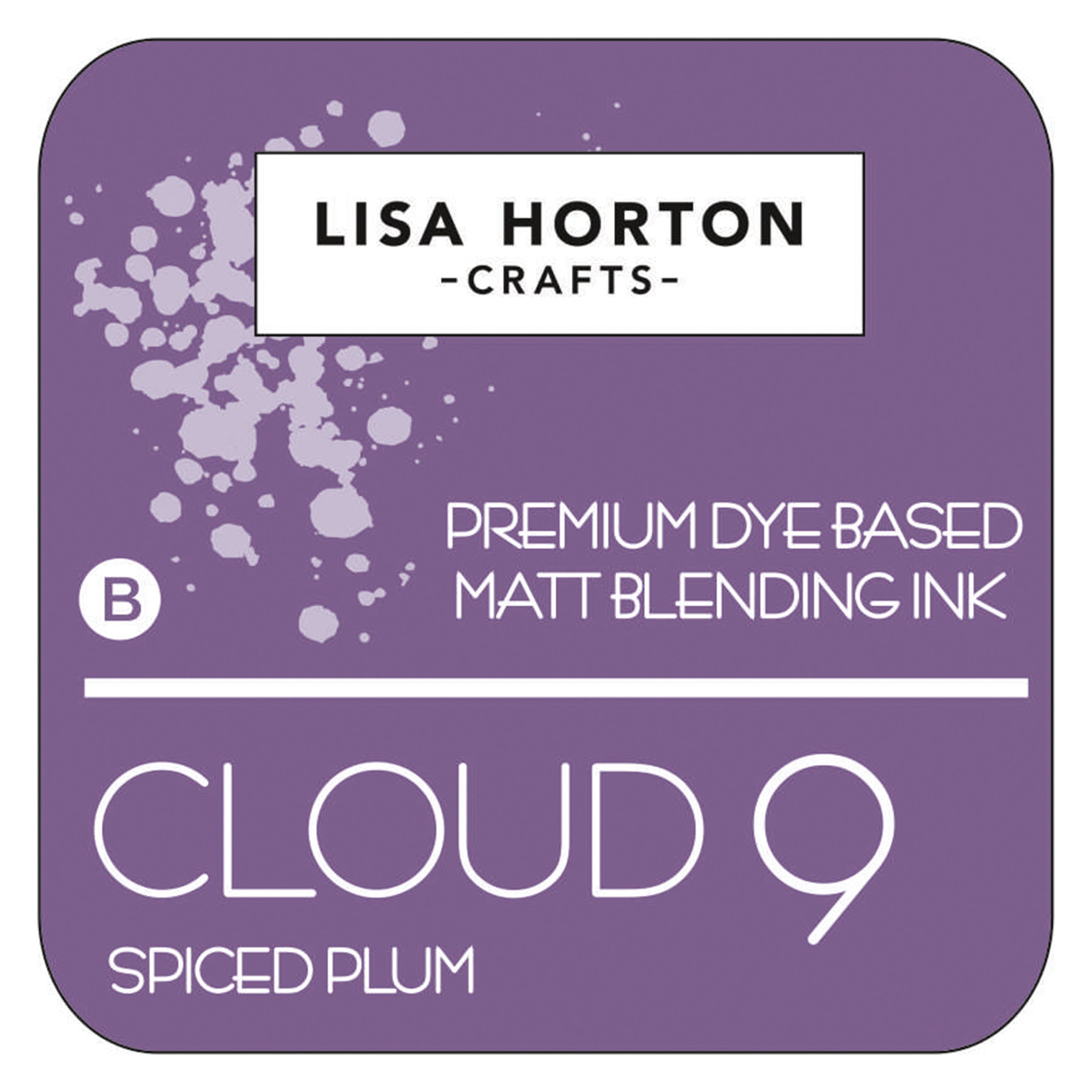 Lisa Horton Crafts Matt Blending Ink-Spiced Plum