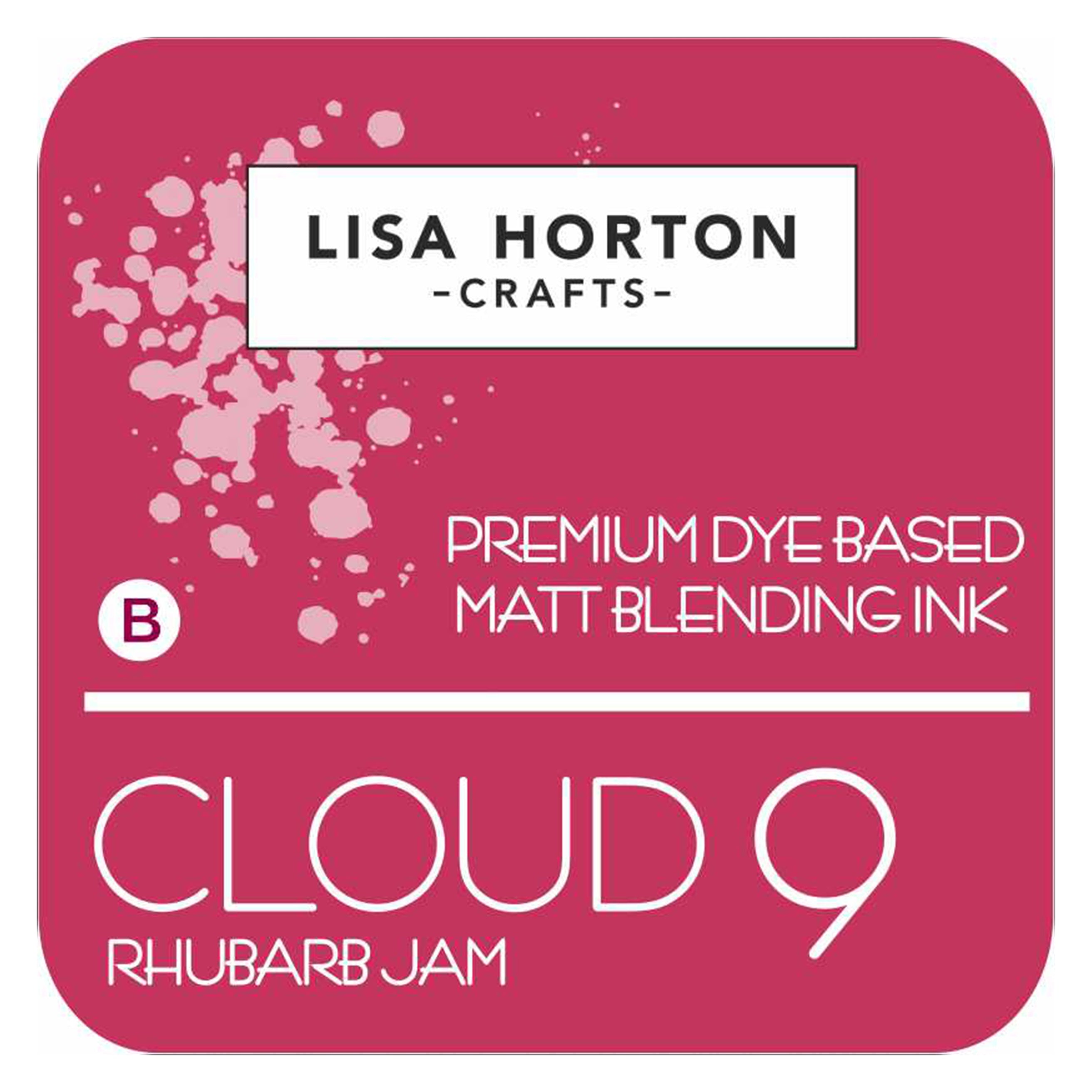 Lisa Horton Crafts Matt Blending Ink-Rhubard Jam