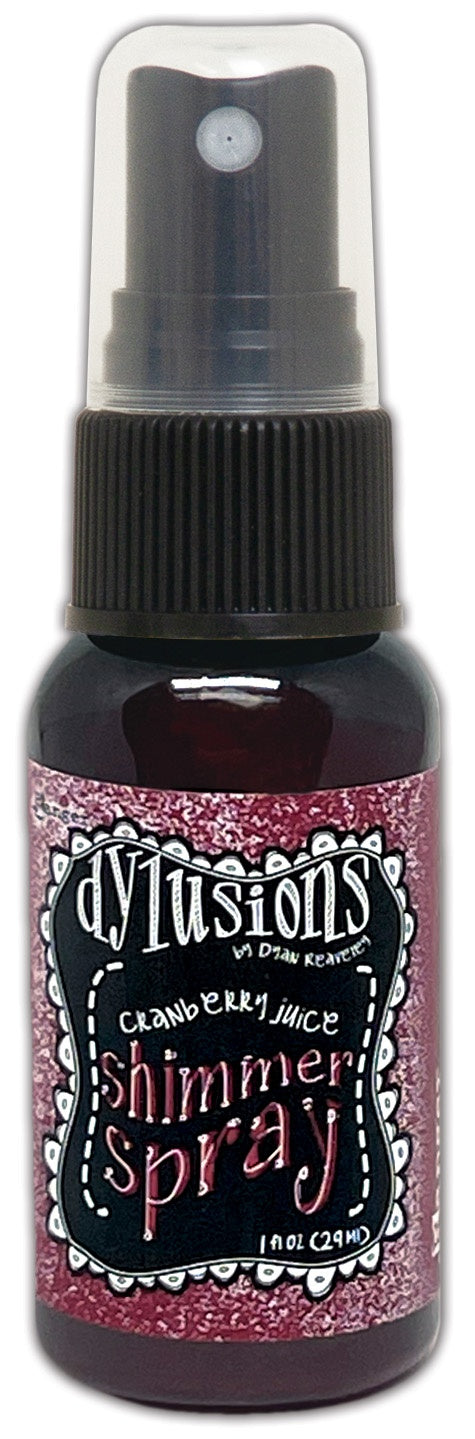 Dylusions Shimmer Sprays 1oz-Cranberry Juice