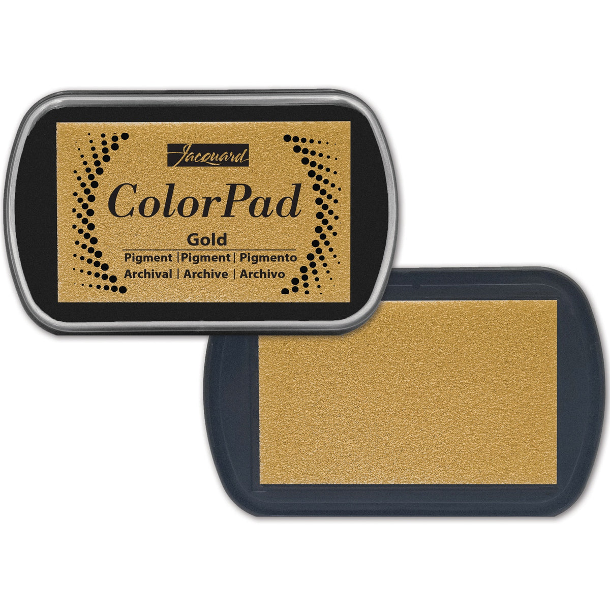 Jaquard Pigment Ink Metallic Color Pad Refill-Gold
