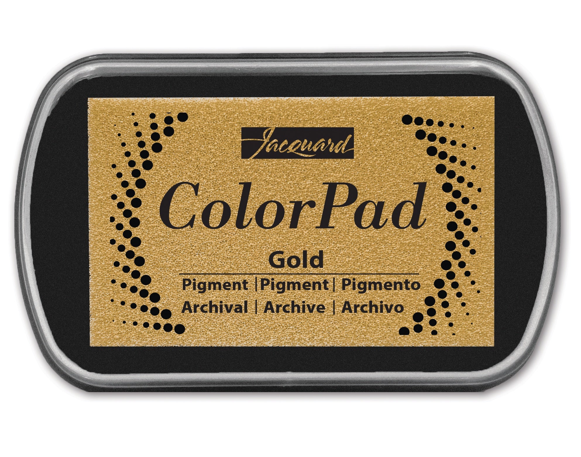 Jaquard Pigment Ink Metallic Color Pad Refill-Gold