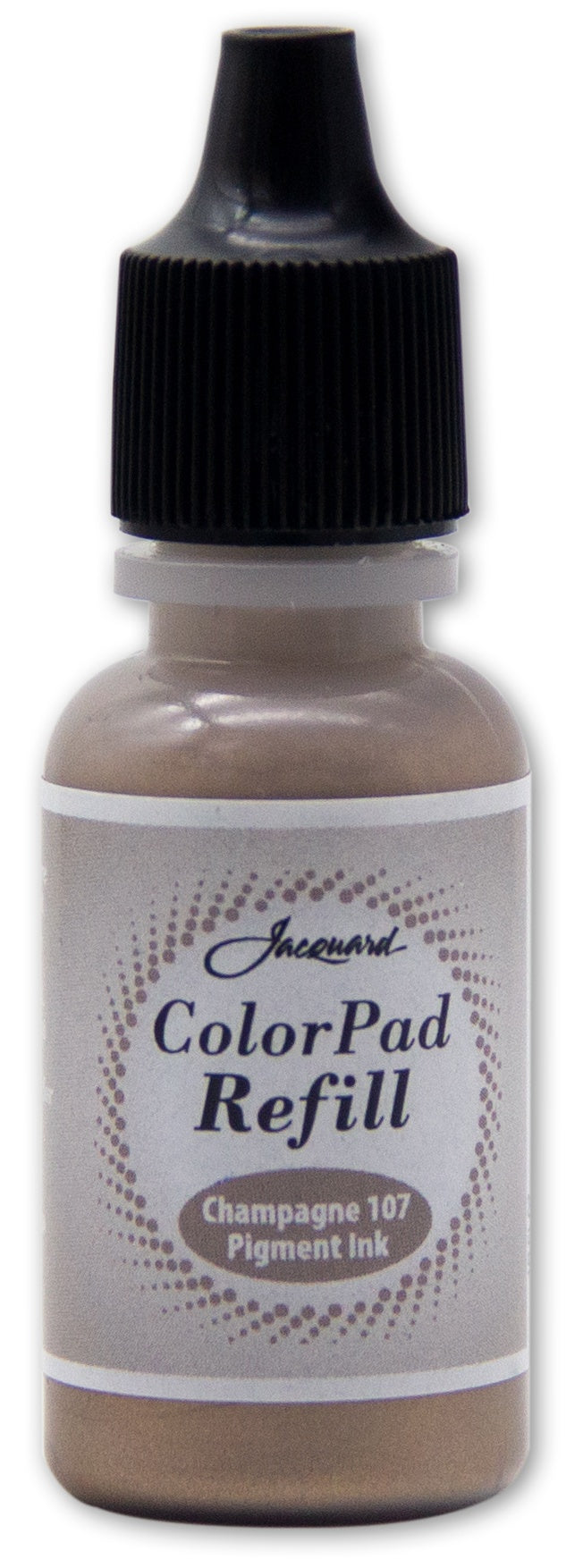 Jaquard Pigment Ink Metallic Color Pad Refill-Champagne