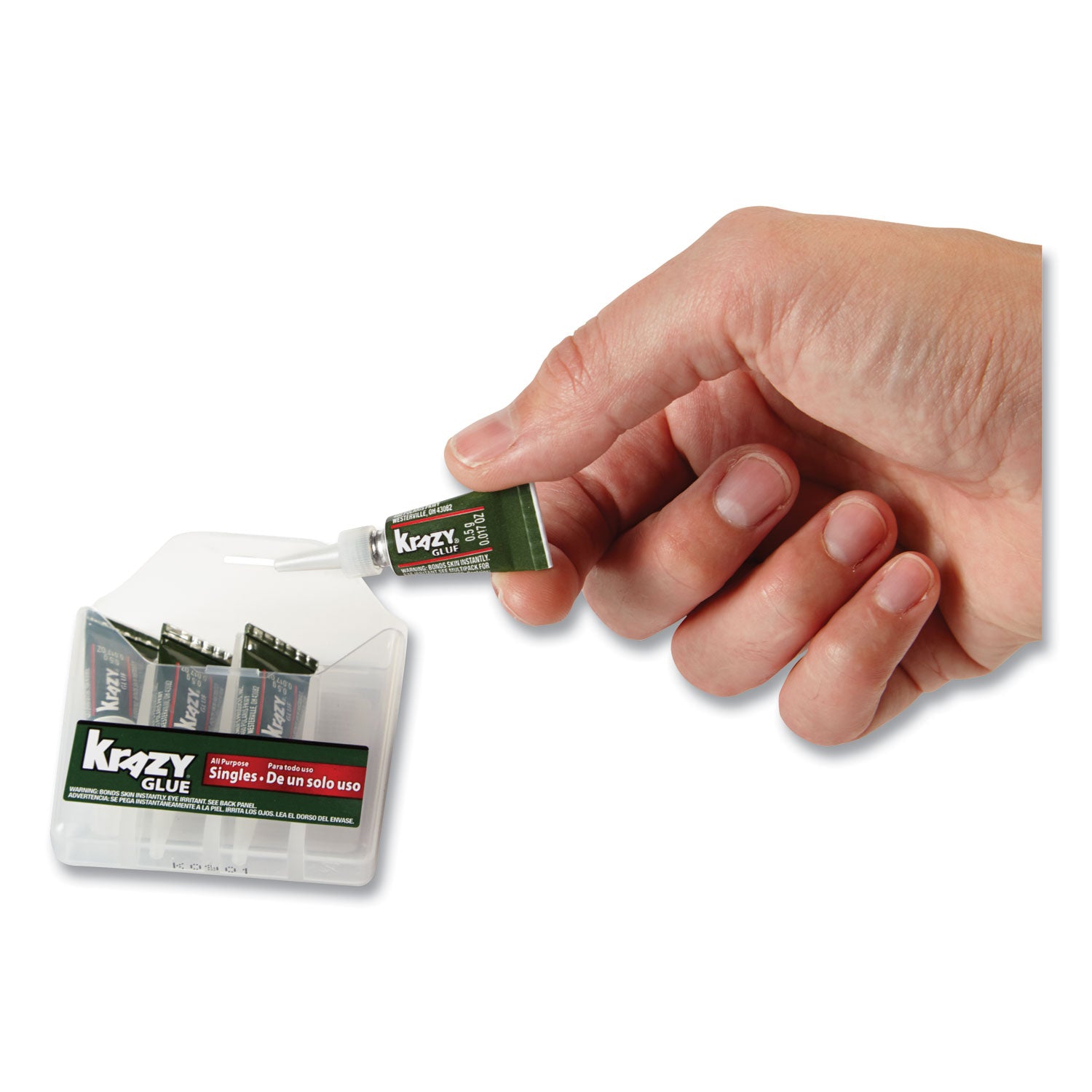 Krazy Glue(R) All-Purpose Singles 4/Pkg .017oz