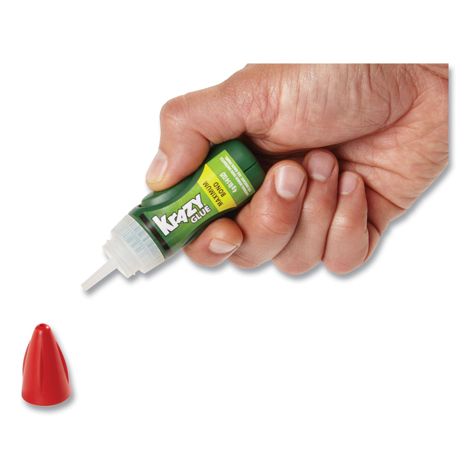Krazy Glue® Maximum Bond Krazy Glue, Clear, Gel, 4 g Tube