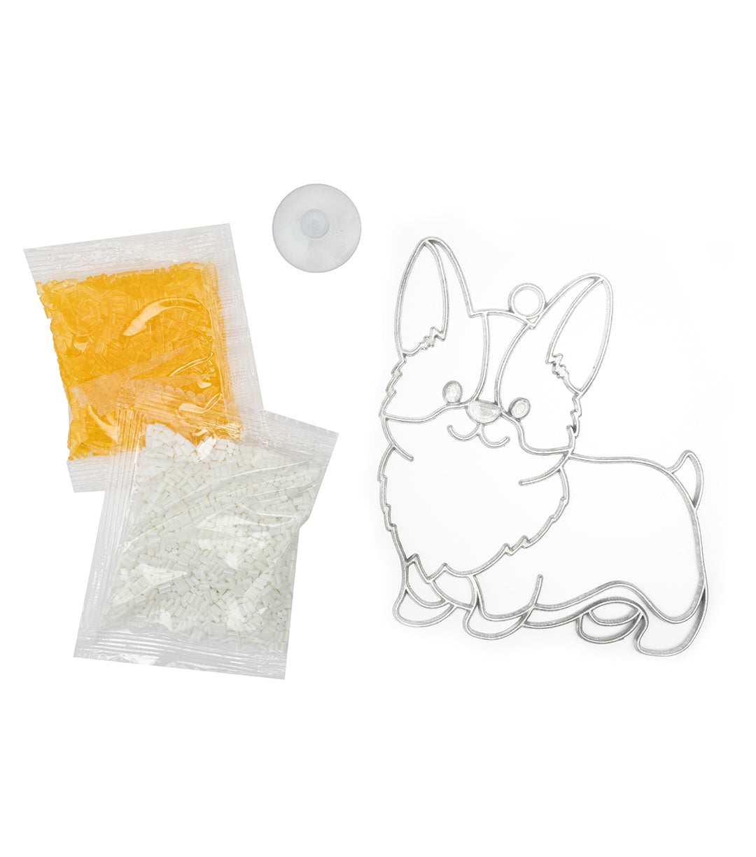 Colorbok Makit & Bakit Suncatcher Kit-Corgi