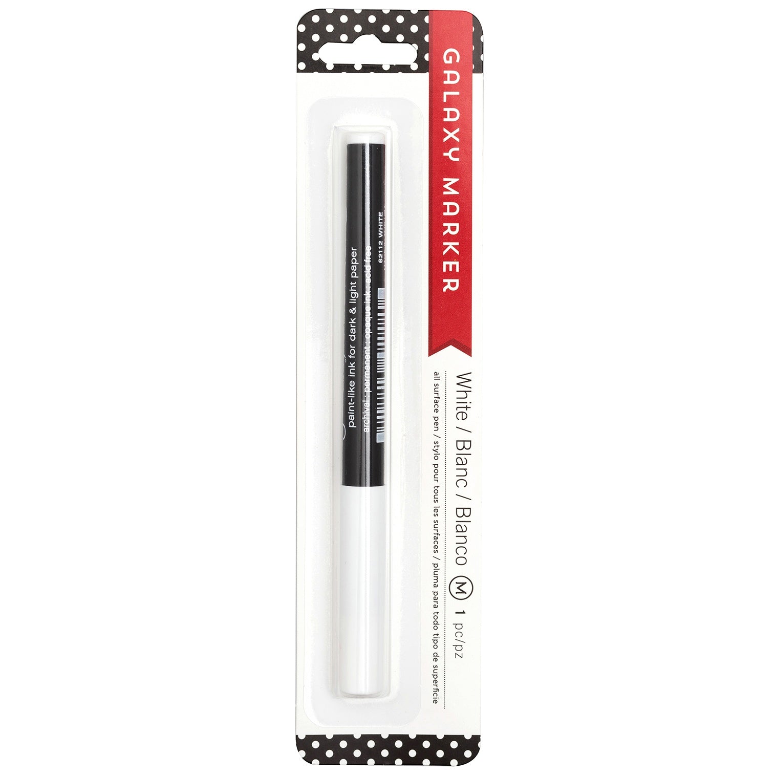 American Crafts Galaxy Marker-White
