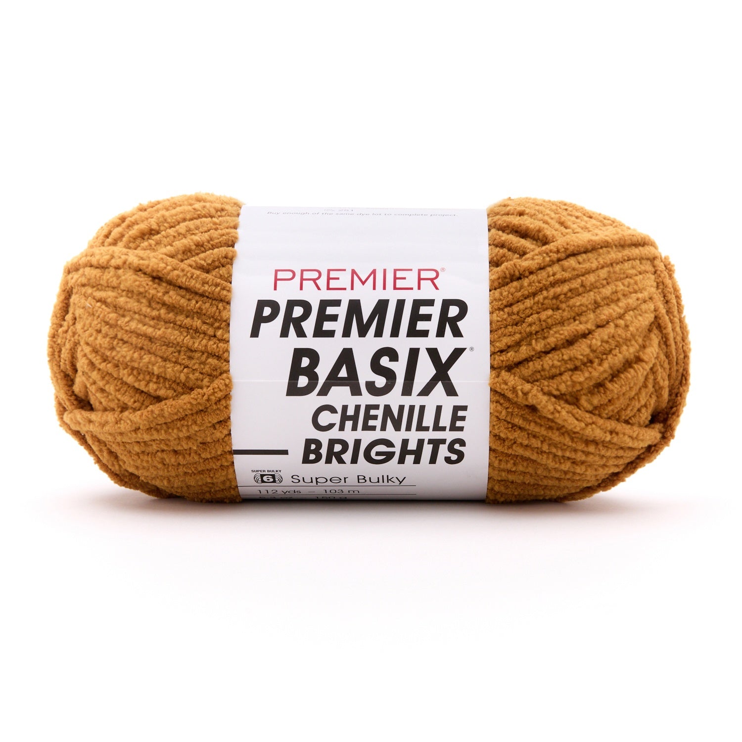 Premier Basix Chenille Brights Yarn-Curry