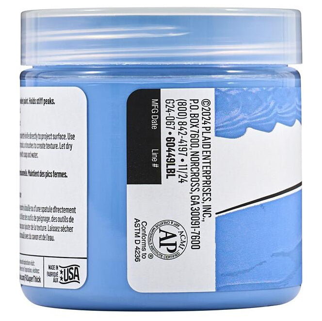 FolkArt Super Thick Acrylic Paint 4oz-Periwinkle