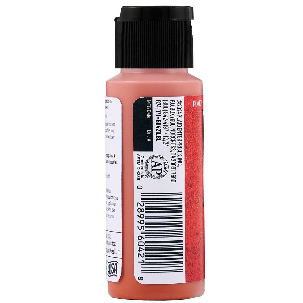 FolkArt Textured Medium 2oz-Rust