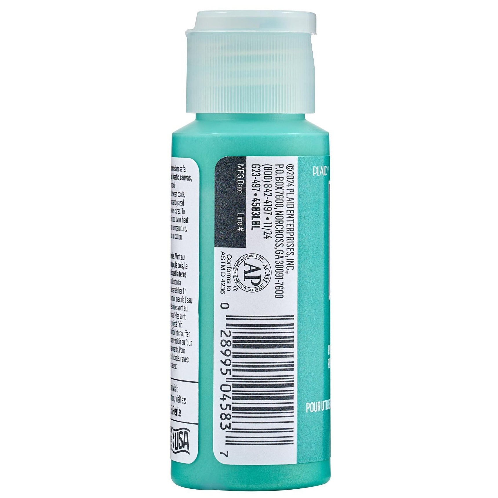 FolkArt Perle Acrylic Paint 2oz-Whipped Green