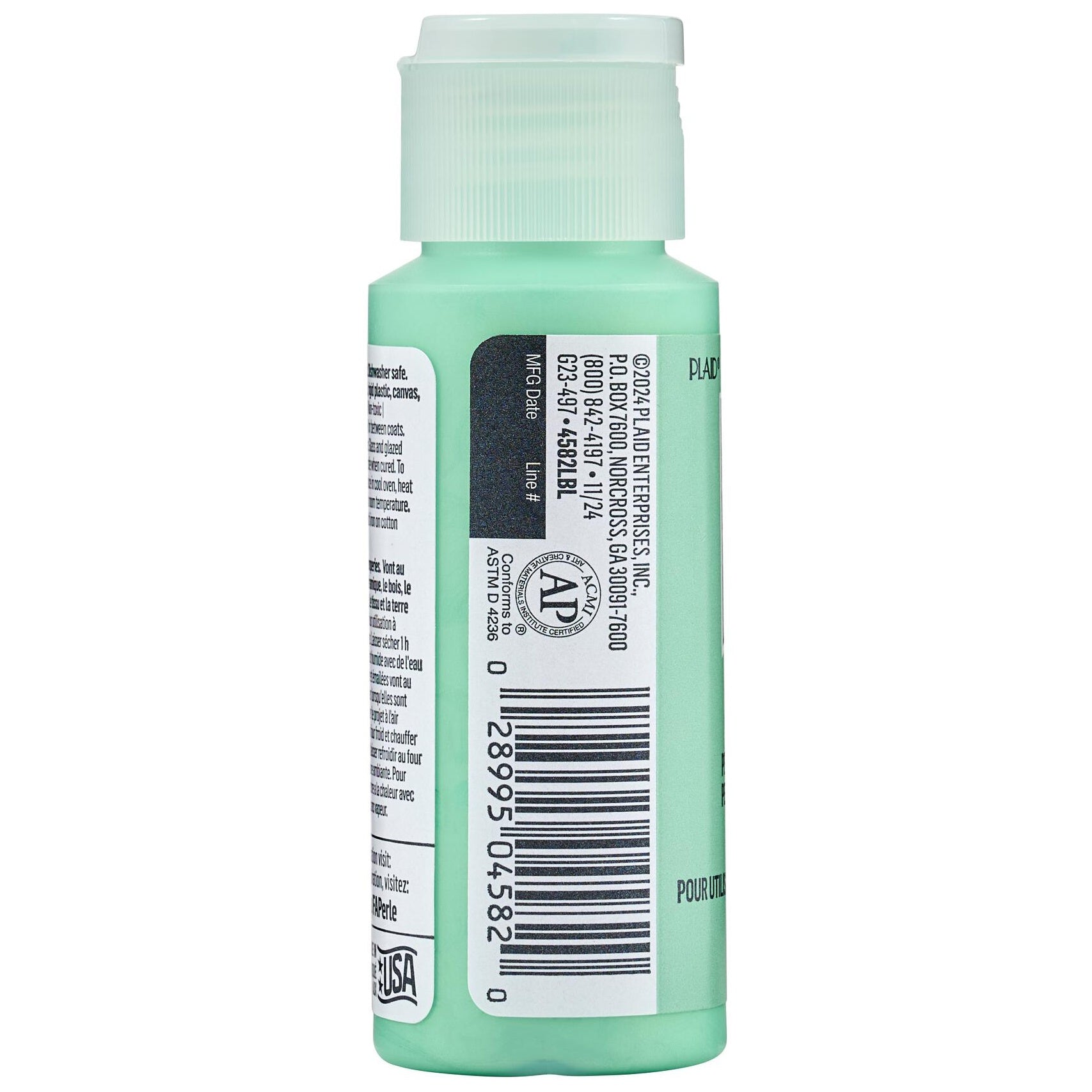FolkArt Perle Acrylic Paint 2oz-Mint Chip