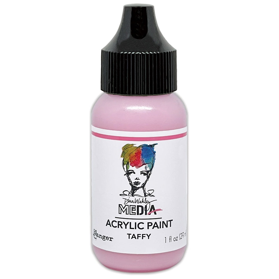 Dina Wakley Media Heavy Body Acrylic Paint 1oz-Taffy