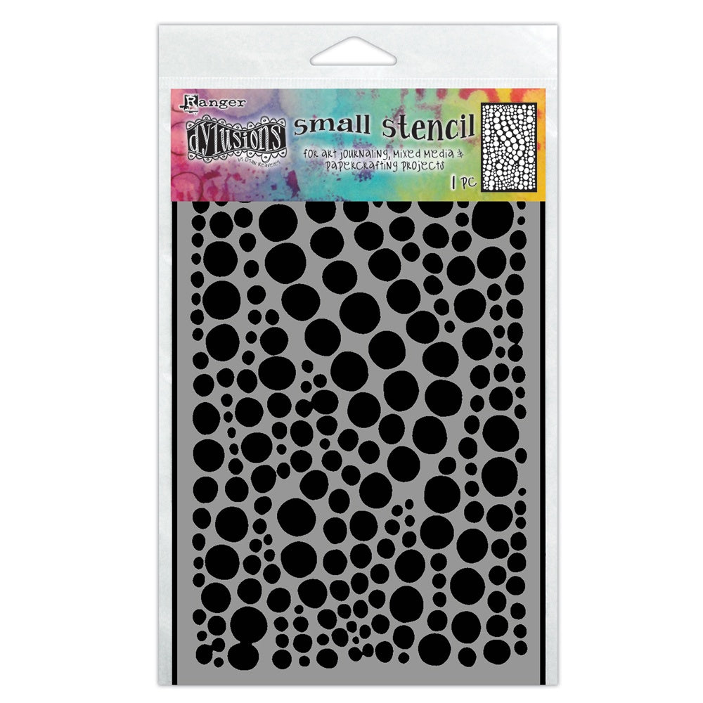 Dyan Reaveley's Dylusions Stencils 5"X8"-Drip Drops Small