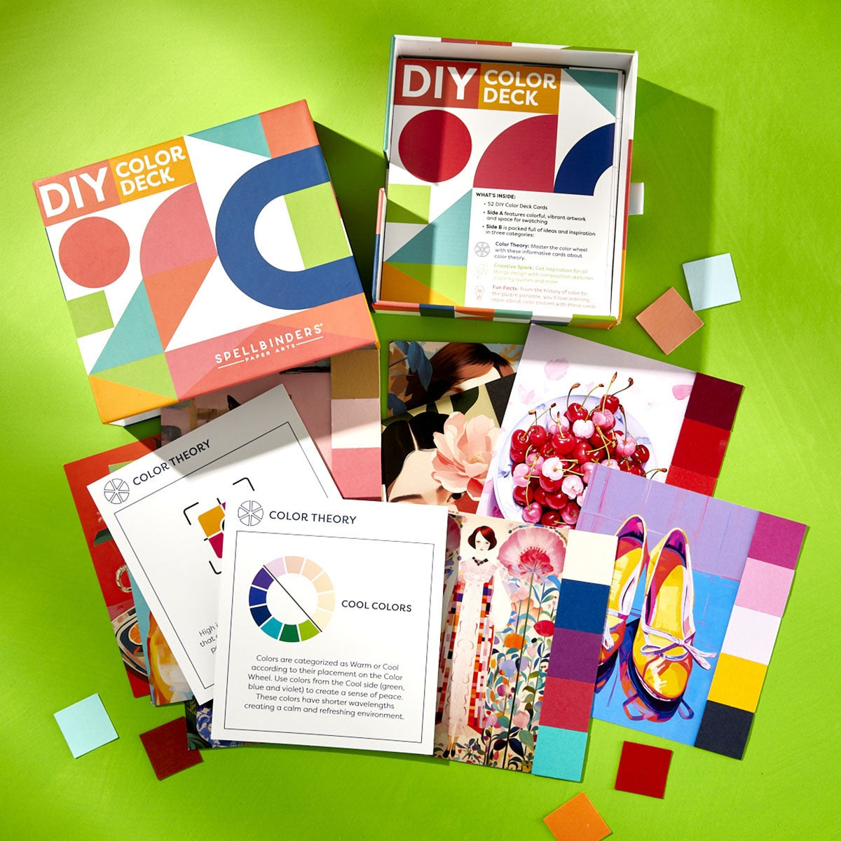 Spellbinders DIY Color Deck System-53 Cards