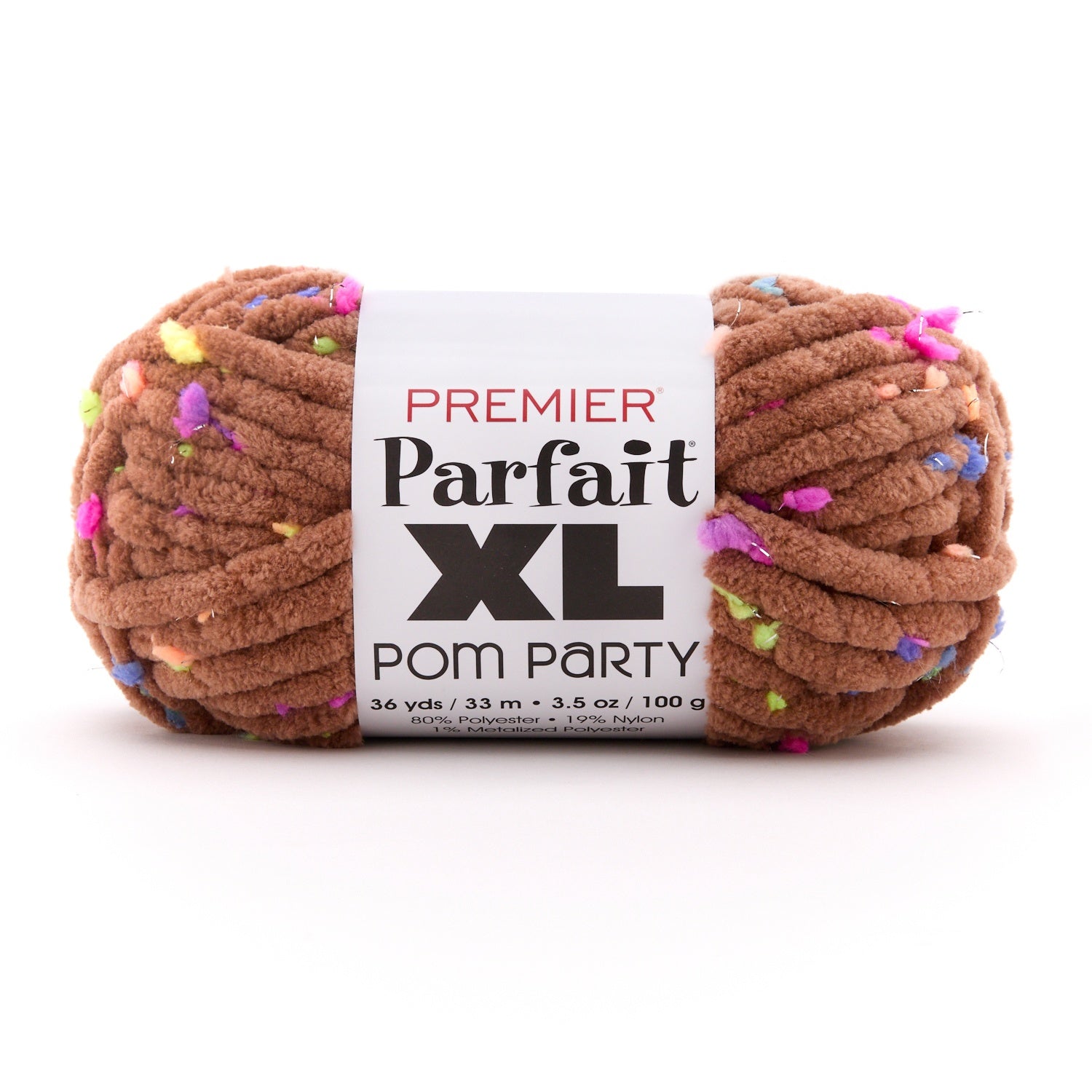 Premier Yarns Parfait XL Pom Party-Caramel Crunch