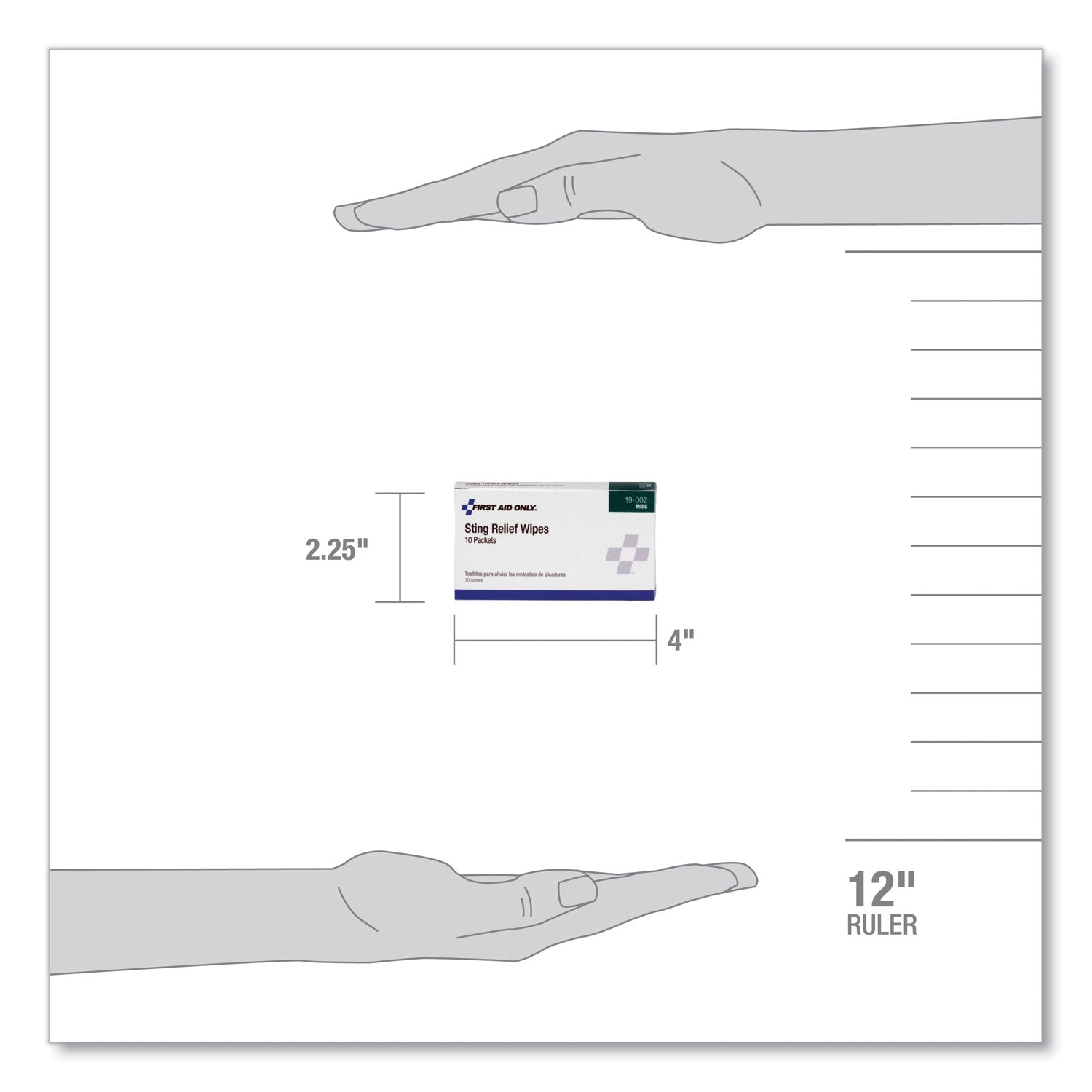 STING RELIEF WIPES REFILL
