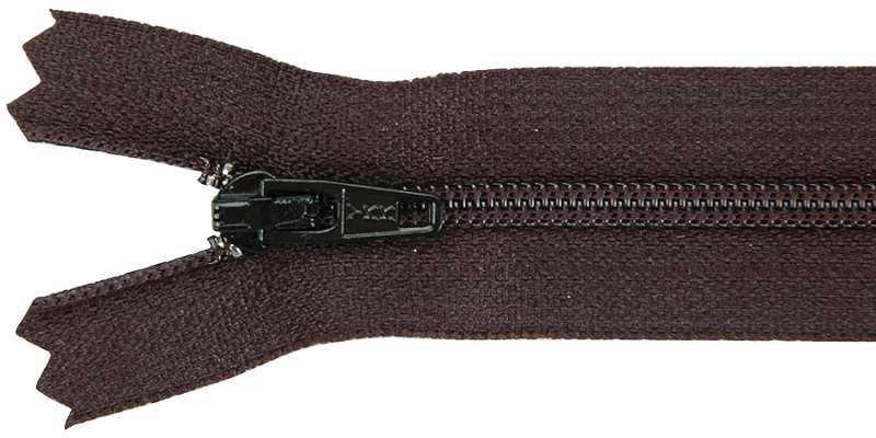 Ziplon Coil Zipper 18" Black