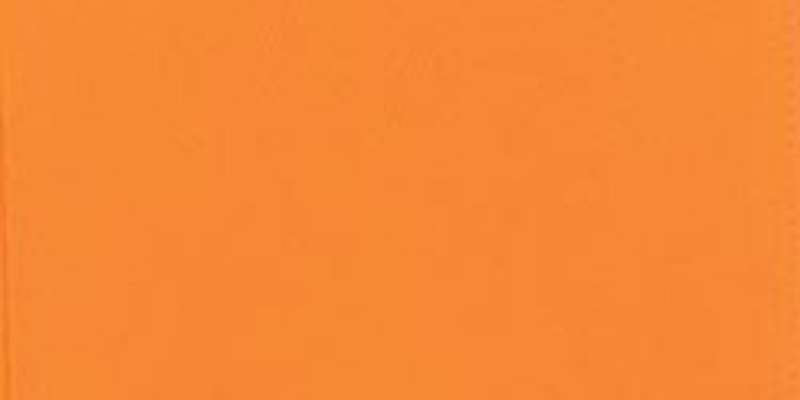 Single Fold Satin Blanket Binding 2"X4-3/4yd Orange