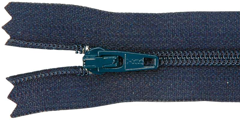Ziplon Coil Zipper 20" Navy