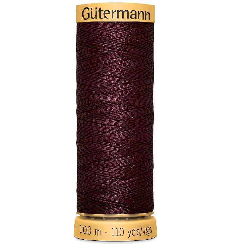 Natural Cotton Thread 110yd Raspberry Purple
