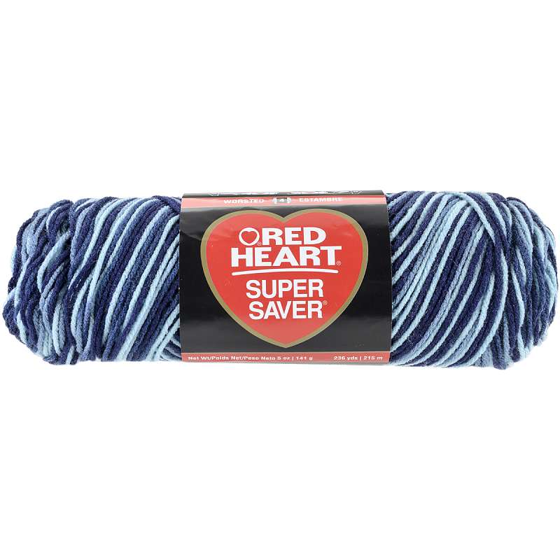 Red Heart Super Saver Yarn Shaded Dusk