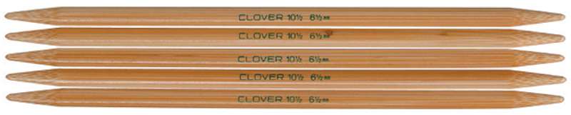 Takumi Bamboo Double Point Knitting Needles 7" 5/Pkg Size 10/6mm