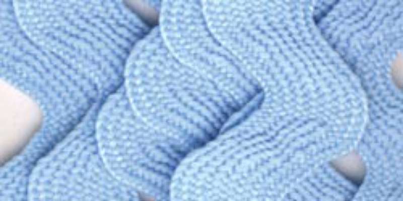 Jumbo Rickrack 5/8"X2-1/2yd Light Blue