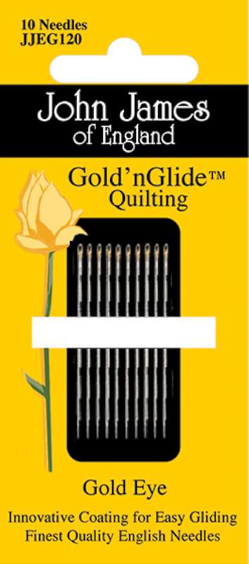 Gold'n Glide Quilting Needles   Size 10 10/Pkg