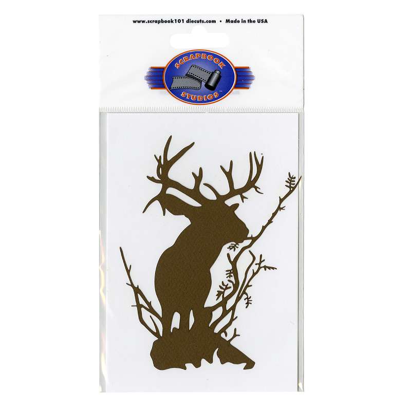 Cardstock Laser Die-Cuts 4"X6" Buck