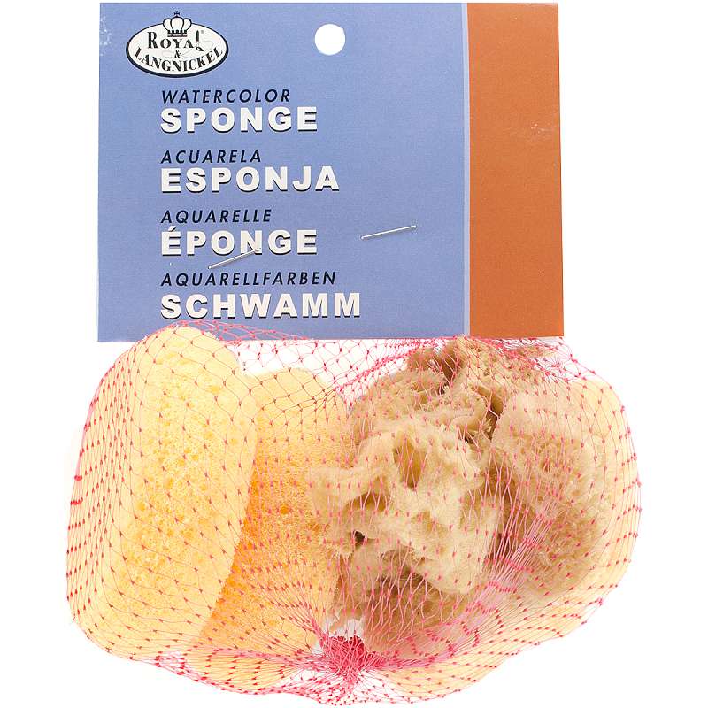 Watercolor Sponges 6/Pkg  