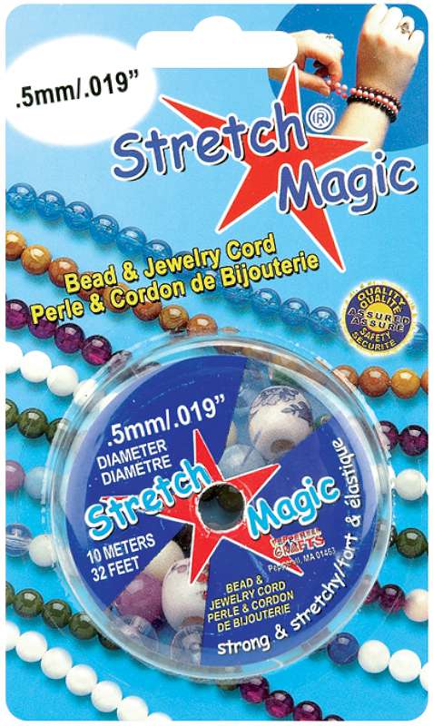 Stretch Magic Bead & Jewelry Cord .5mmX10m Gold