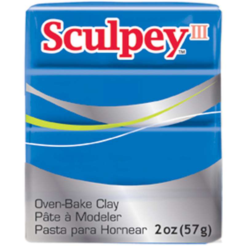 Sculpey III Polymer Clay 2oz New Blue