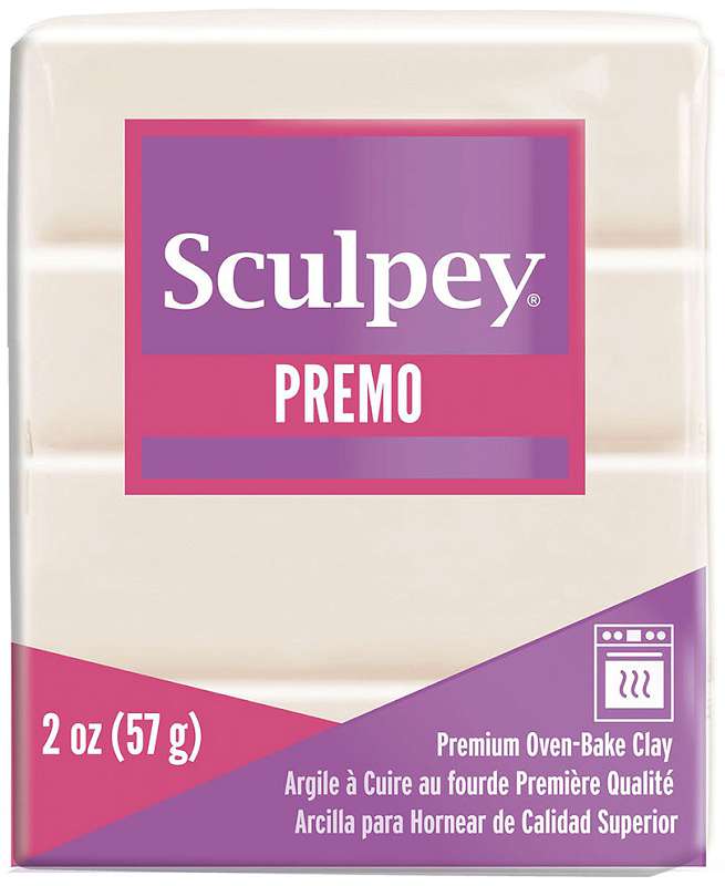 Premo Sculpey Accents Polymer Clay 2oz Translucent