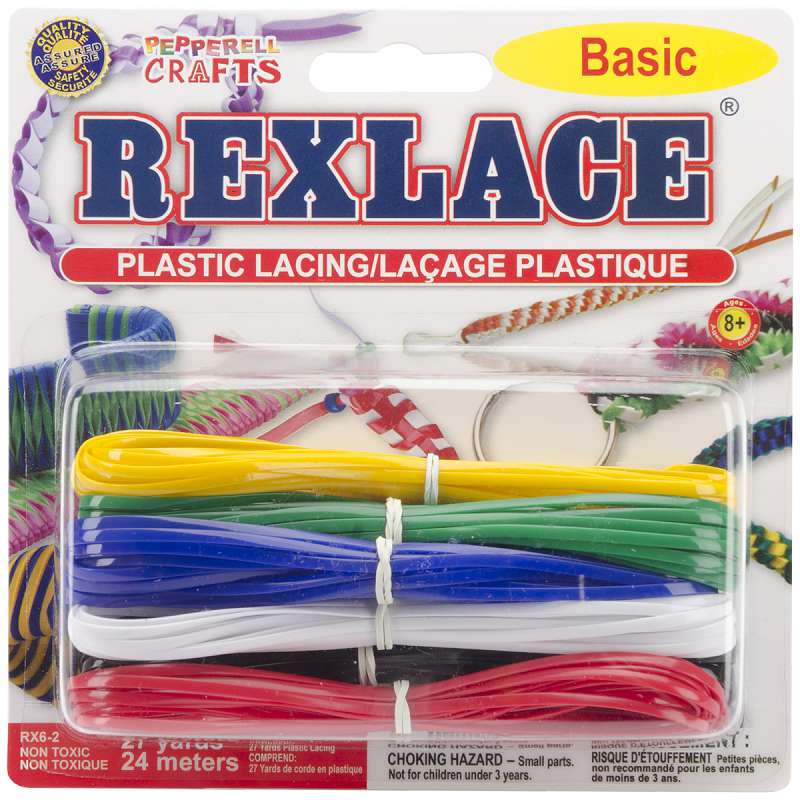 Rexlace Plastic Lacing 27yd Basic