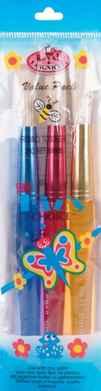 Big Kid's Choice Toddler Brush Set 3/Pkg