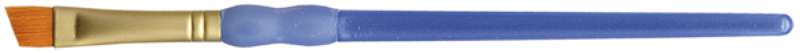 Crafter's Choice Gold Taklon Angular Brush 5/8" Width