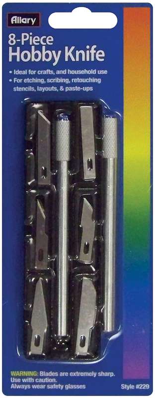 Hobby Knife Set 8pcs  